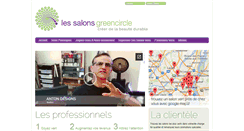 Desktop Screenshot of lessalonsgreencircle.com